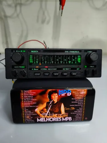 Rádio Bosch San Francisco 50w com bluetooth 