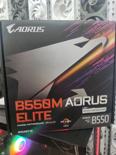 Placa mãe aorus elite b550m AMD am4