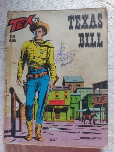 REVISTA TEXAS BILL, ITEM USADO EM BOA CONDIÇÕES DE USO COM MAS AS DO TEMPO E DE USO.