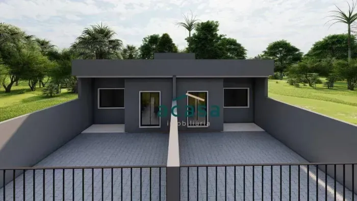 Casa com 3 dormitórios à venda, 60 m² - Ecopark - Cascavel/PR