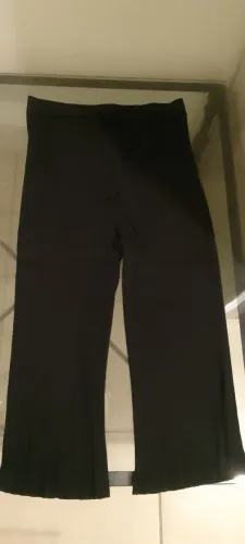 Calça PantaCourt malha canelada, da Riachuelo, tam G semi nova 
