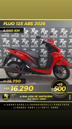 Moto Yamaha FLUO 125 ABS 2026