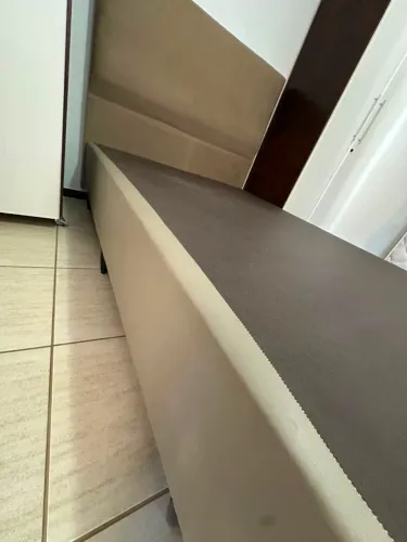 Base cama box casal