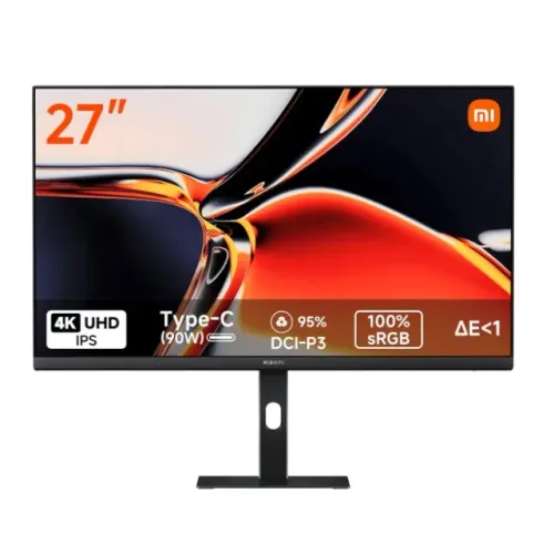Monitor Xiaomi A27Ui 27" 4K - Ideal para Home Office Produtividade e Edição