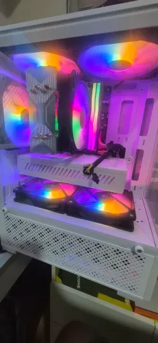 Gabinete gamer completo, amd ryzen 5 , rx 580 , ssd