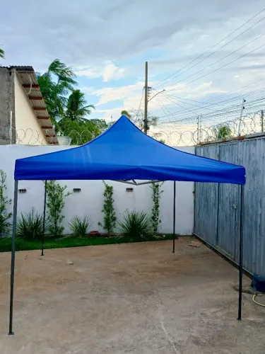 Tenda 3x3m Azul nova na caixa