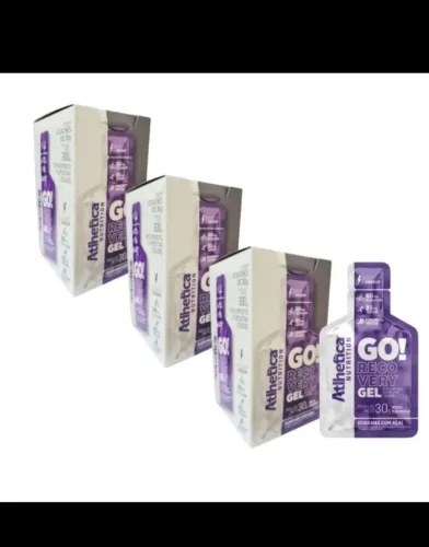 Confira Kit 2 Go! Recovery Gel Guaraná Com Açaí Atlhetica Nutritio