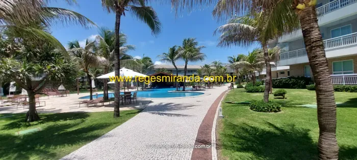 Apartamento à venda no condomínio Paraíso das Dunas,125M², 2 suítes,vista para o mar porto