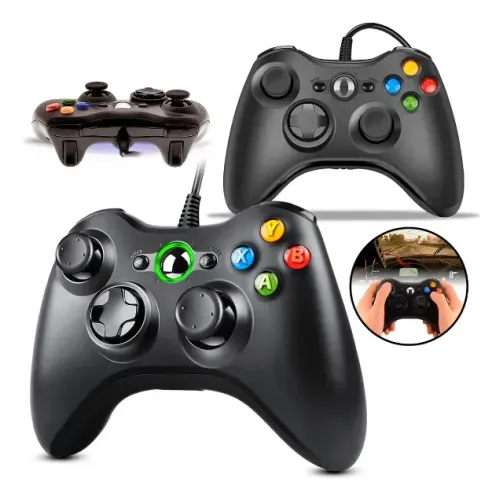 Controle Xbox 360° / PC Com Fio *NOVO*