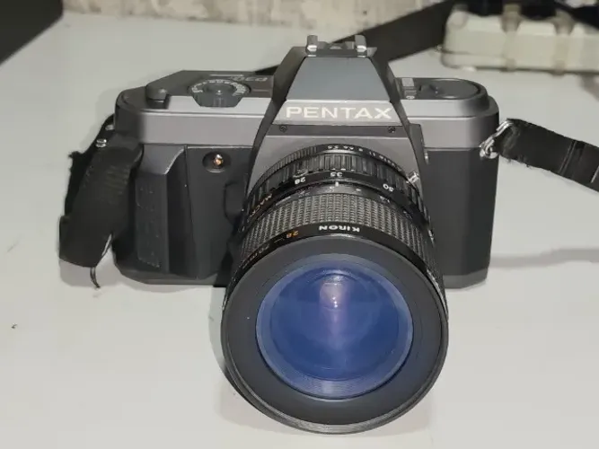 Camera Analógica Pentax Japan P30t Bom Estado Funciona