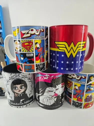 Canecas porcelanas, variadas