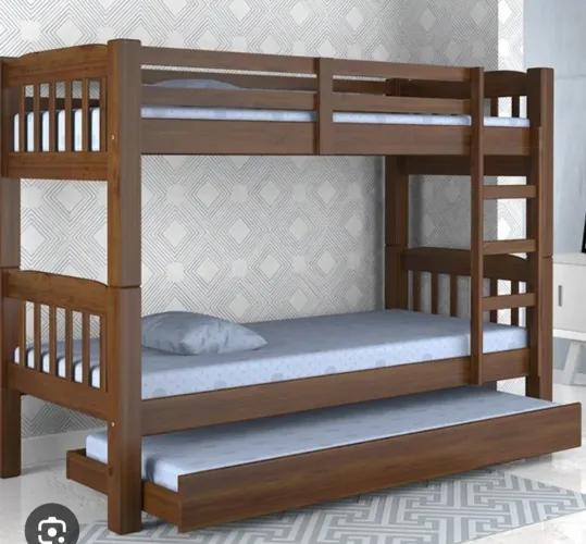 Beliche com cama auxiliar