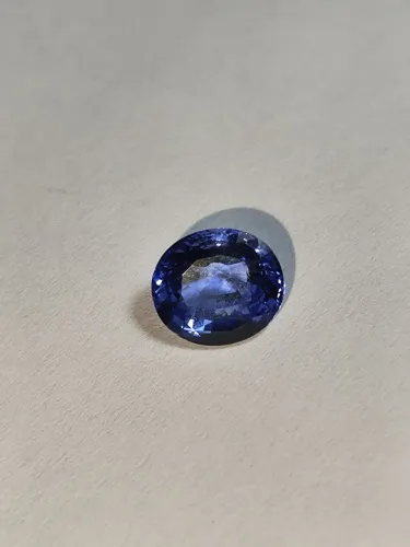 Blue Sapphire/ Safira Azul do Siri Lanka 2.22 carat/ quilates