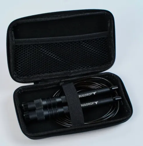 Corda de pular Speed Rope com estojo.