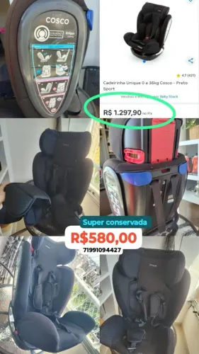 Cadeirinha Unique Cosco