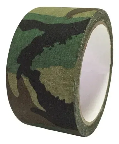 fita adesiva tática camuflada para airsoft - bomvink