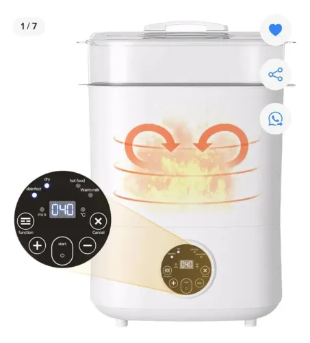 Estrelizador Eletrico chupeta e mamadeira voltagem 220 V novo na caixa 