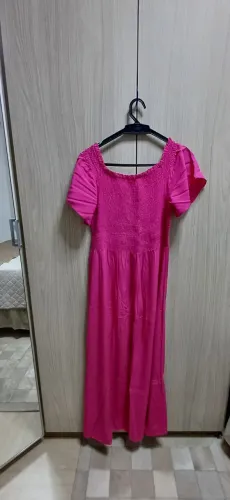 Vestido longo G Aishty c/elastec