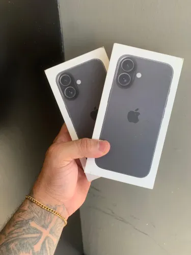 iPhone 16 lacrado com nota fiscal