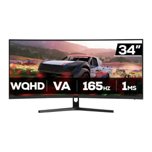 Monitor Gamer Pichau Nexus Wide 34S, 34 Pol, VA, Ultrawide, Curvo, 2K, 1ms, 165Hz, PG-NXS3