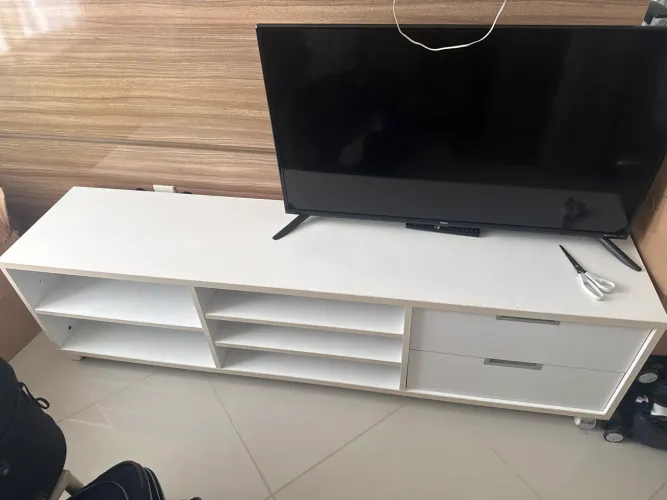Rack Branco Ótimo Estado!