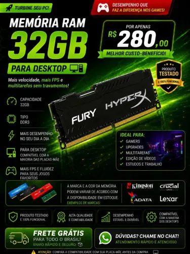 Memoria ram 32gb