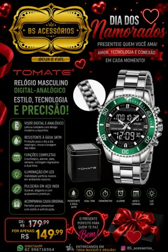 RELÓGIO APROVA D?ÁGUA