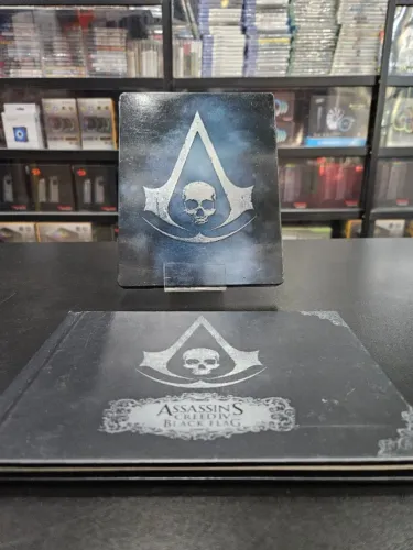 Jogo Assassin's Creed IV Black Flag Steel Book (Jogo + Sound Track + Art Book) para PS3