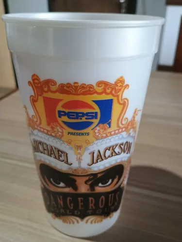 Copo - Pepsi - Michael Jackson - Dangerous Tour 