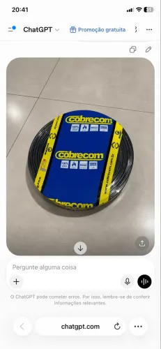 Vendo rolo de fio 10mm