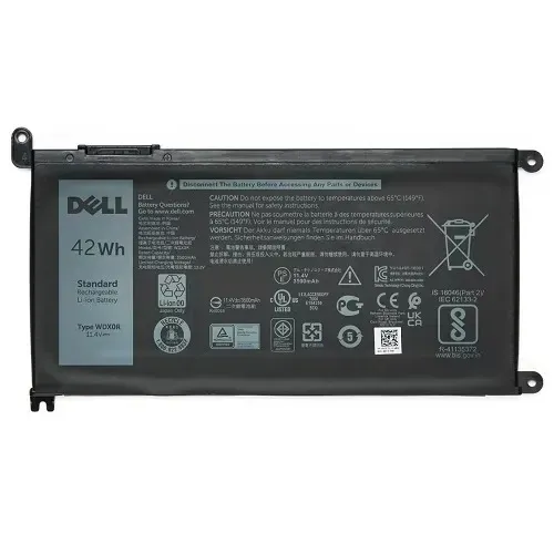 Original Bateria Dell 42 Wh de 3 células para notebooks