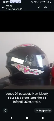 Capacete infantil 
