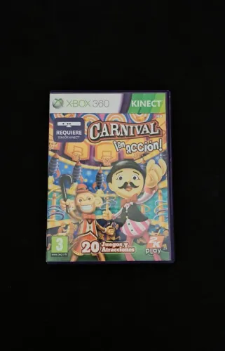 Jogo Xbox 360: Carnaval (Original Mídia Físisca)