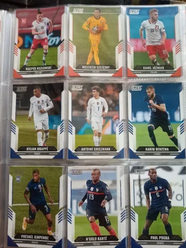 Coleção de cards Panini Score 2021/2022