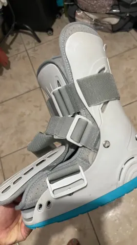 Bota ortopédica aircast sistema de compressão