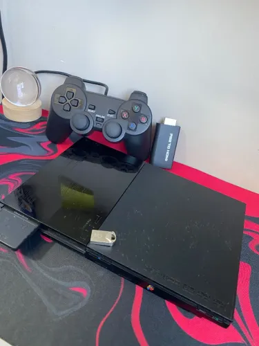 PS2 + VÁRIOS JOGOS
