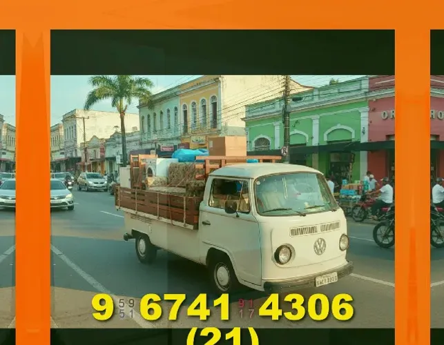Frete rápido para Jacarepaguá, Campo Grande e Guadalupe! Segurança garantida!