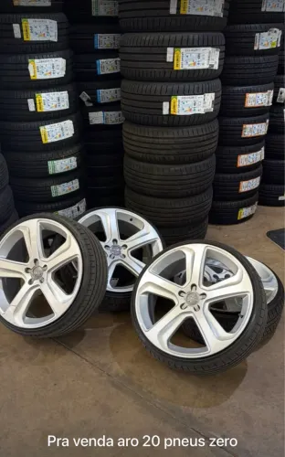 RODAS ARO 20 com PNEUS