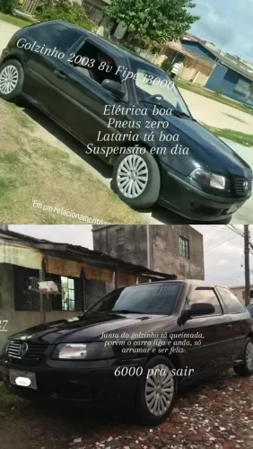 Volkswagen Gol 1.0 Plus 8V 2P (álcool) 2004