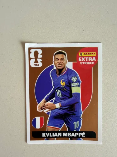Figurinha Bronze Mbappé