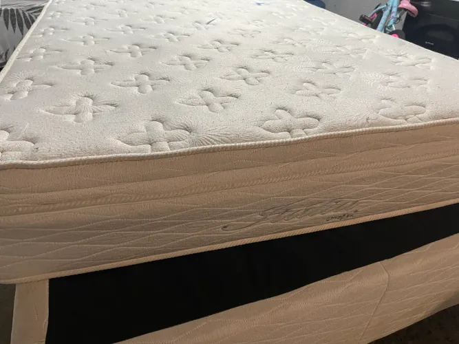 WhatsApp * Vendo cama casal Box + colchão