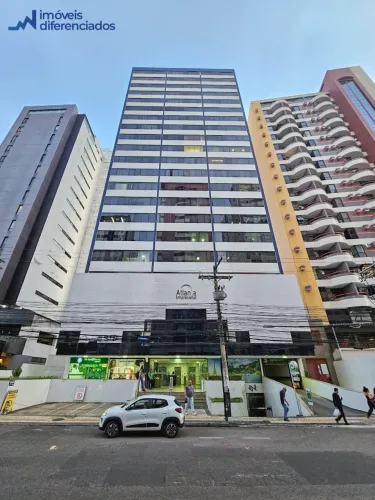 Atlanta Empresarial - Sala Comercial - Sala comercial, nascente, Sala frente rua, com 28m²