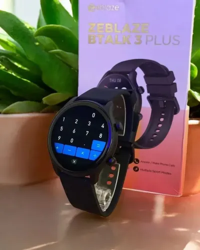 Relógio Inteligente Zblaze Btalk 3 disponível na cor  Preto Lacrado Original 