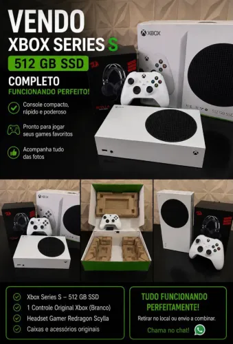 XBOX SERIES S NOVA GERAÇÃO