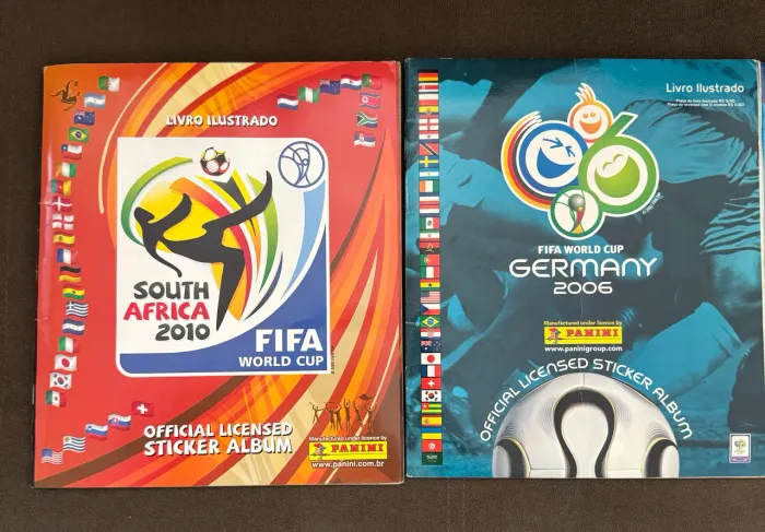 Álbum da copa 2006, 2010, 2014