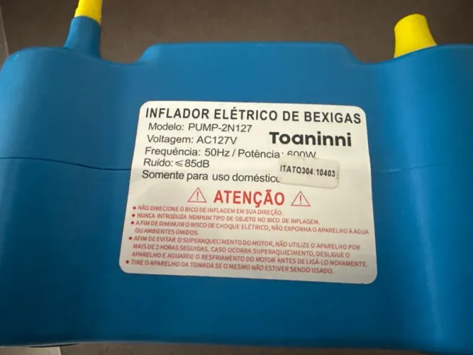 Inflador elétrico 