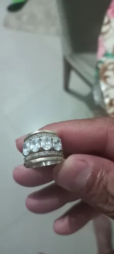 Anel de prata feminino 925