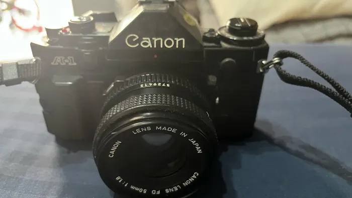 CÂMERA CANON A-1 VINTAGE COLECIONÁVEL PROFISSIONAL