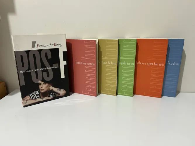kit livros fernanda young 6 unidades