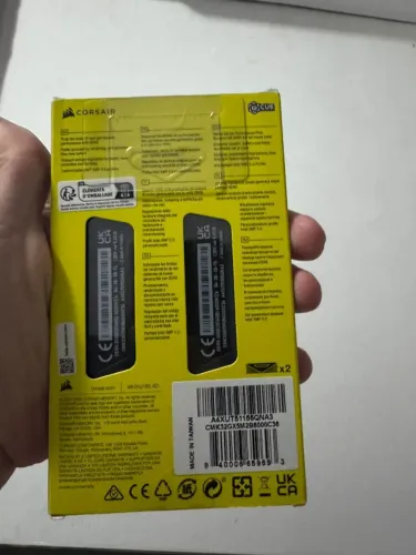 Memória Ram Corsair Vengeance 32GB (2x16GB) 6000MHz CL36
